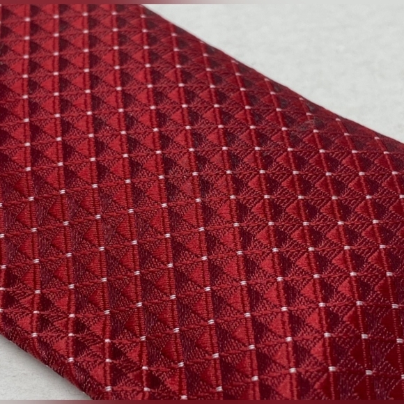 Collection by Michael Strahan Red Clip-on Tie - Picture 2 of 6